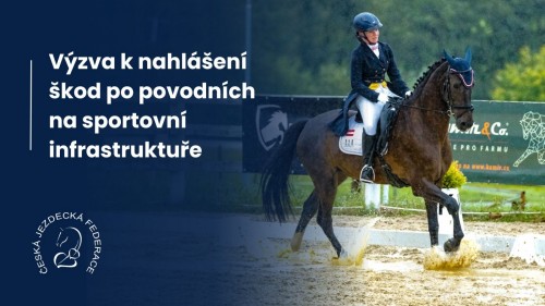 Výzva k nahlášení škod po povodních na sportovní infrastruktuře