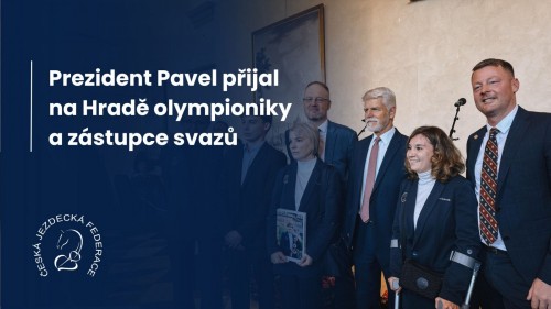 Prezident Pavel přijal na Hradě olympioniky a zástupce sportovních svazů