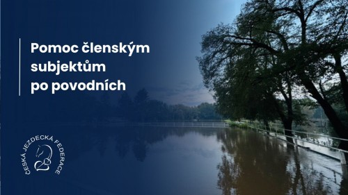 Pomoc členským  subjektům  po povodních