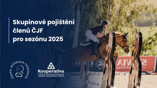 Skupinové pojištění  členů ČJF  pro sezonu 2025